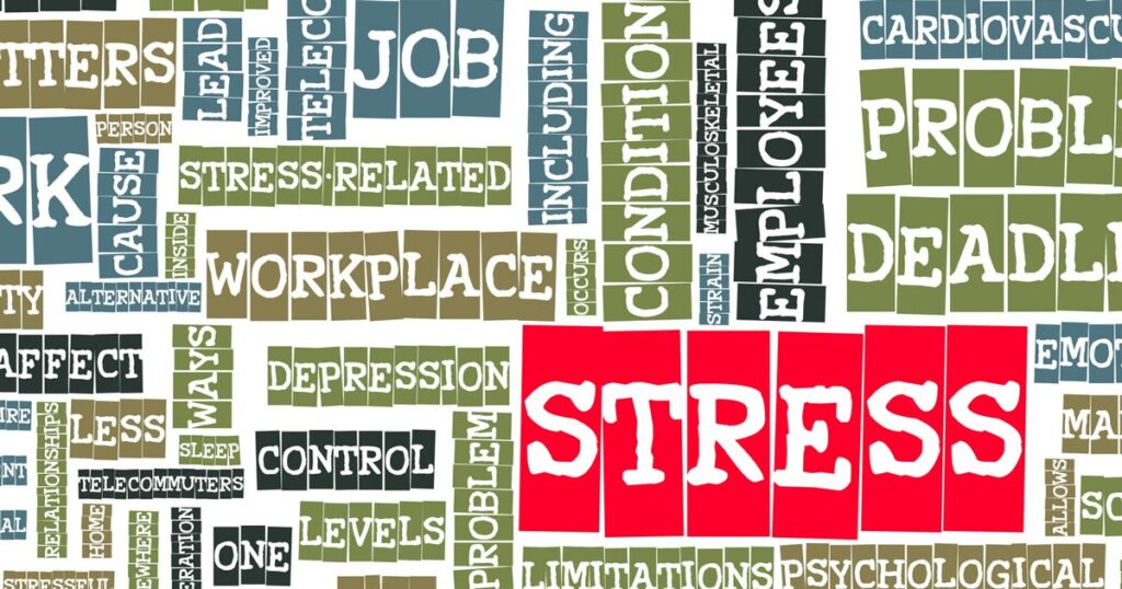 Words related to stress